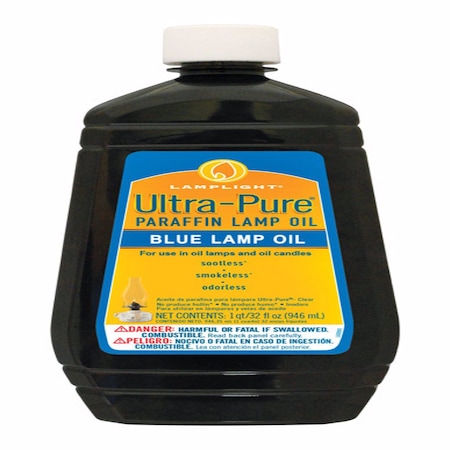 thumbnail image 2 of Ultra Pure Clean Burn Lamp Oil - 32 Oz Clear Bottle - Odorless Lamp Fuel For Indoor & Outdoor Use 2 of 4